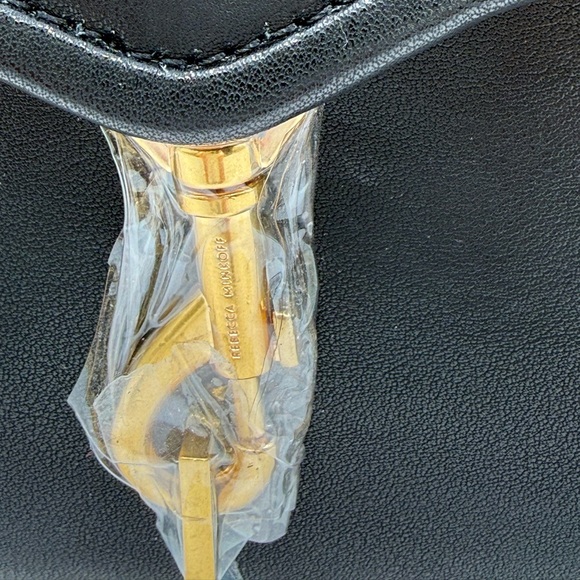 Rebecca Minkoff  Black Travel Wallet With Antique Brass Hardware - Picture 4 of 13